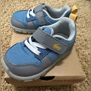 See Kai Run Blue and Gray Kids Sneakers